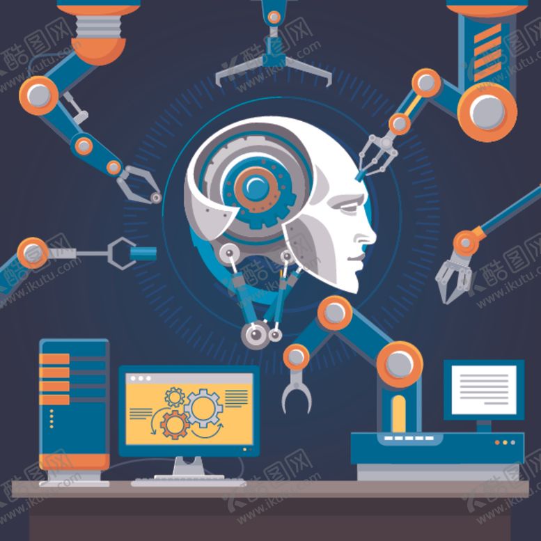 编号：48827609292128223926【酷图网】源文件下载-扁平化商务插画