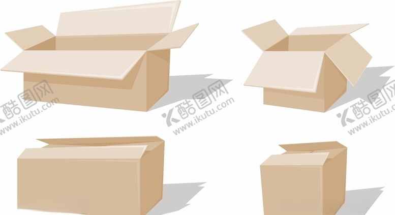 编号：85198304241030563948【酷图网】源文件下载-纸箱矢量