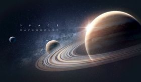 编号：91750210010629462713【酷图网】源文件下载-蓝色科幻宇宙星空星球背景