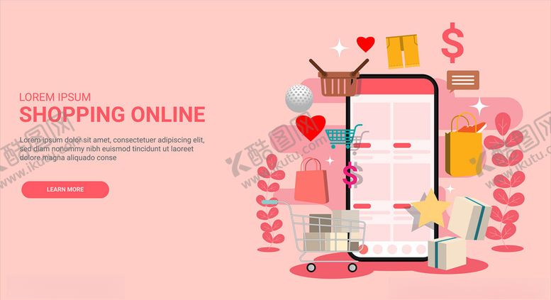 编号：23196009210240245347【酷图网】源文件下载-手机购物