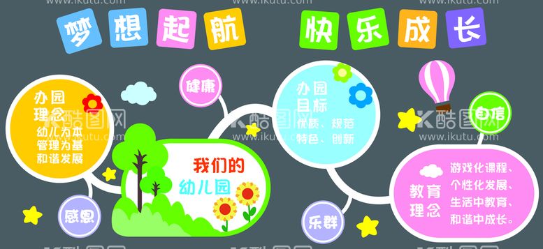 编号：97281610120556439783【酷图网】源文件下载-幼儿园文化墙