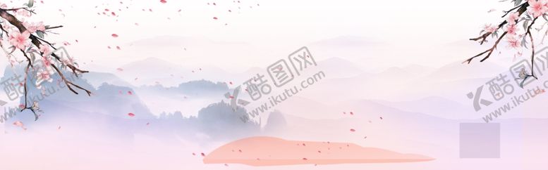 编号：78986311292112276245【酷图网】源文件下载-山水水墨背景