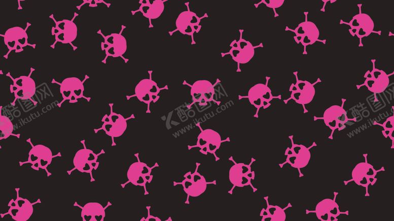 编号：81357109200935021219【酷图网】源文件下载-小骷髅骷髅花