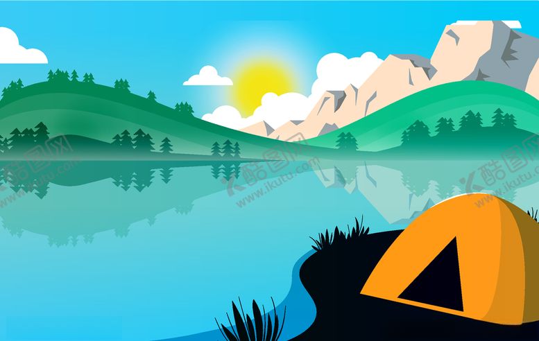 编号：41503110300117379604【酷图网】源文件下载-露营