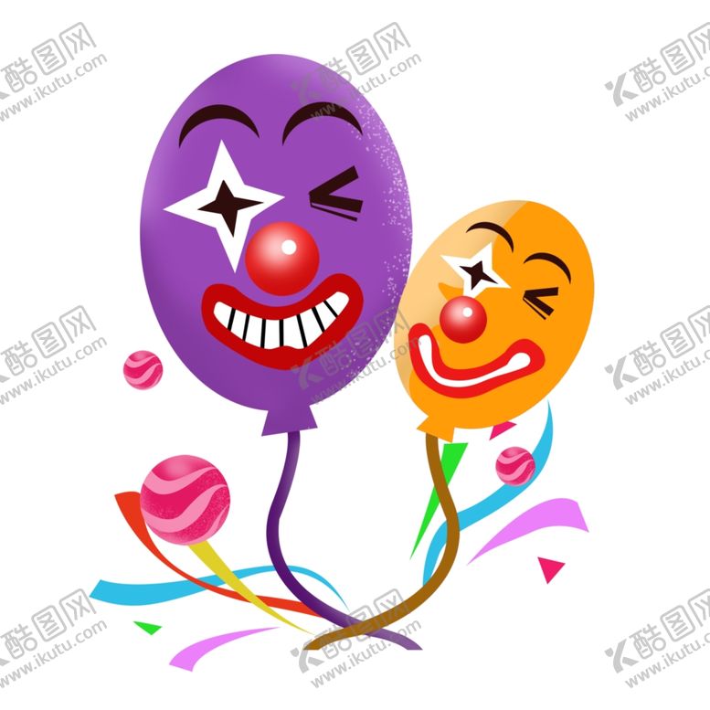 编号：29237909210156145205【酷图网】源文件下载-愚人节气球素材