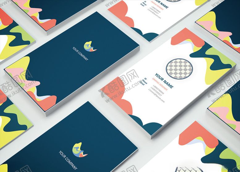 编号：72428009220102413620【酷图网】源文件下载-矢量名片模板