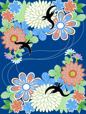 中式古典花纹背景