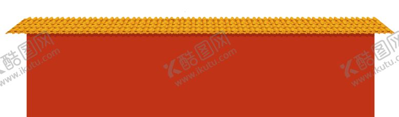 编号：59450809191659216287【酷图网】源文件下载-围墙围栏红色古风插画卡通背景