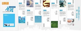 企业文化墙标语形象公司历程口号