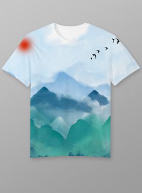 衣服服装展示效果图图片