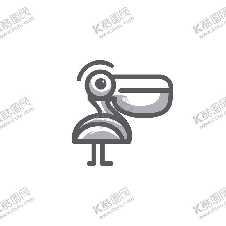 编号：21497707051218064066【酷图网】源文件下载-禽类LOGO标志