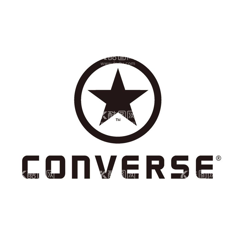 编号：15411402061440397073【酷图网】源文件下载-匡威CONVERSE logo