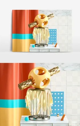 C4D场景建模