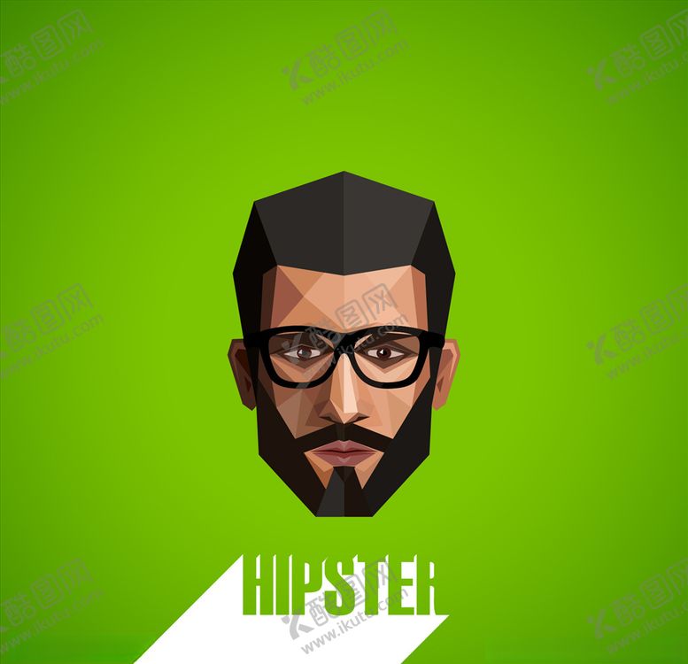 编号：83039710161148339607【酷图网】源文件下载-几何人像