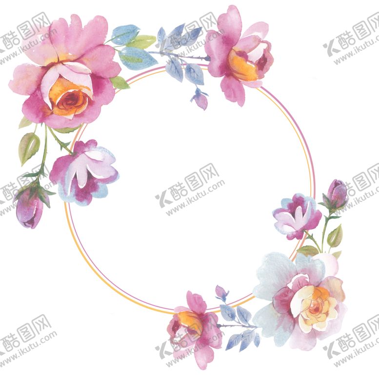 编号：70698510140344161179【酷图网】源文件下载-手绘花卉