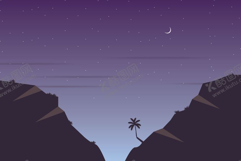 编号：33573610291508448880【酷图网】源文件下载-自然风光插画