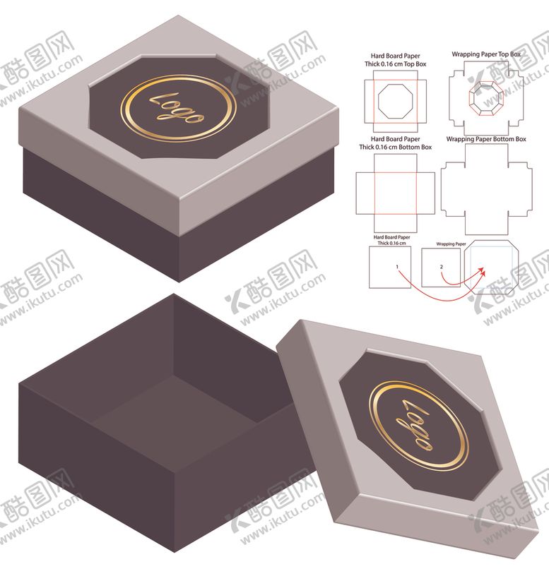 编号：72395906281735547611【酷图网】源文件下载-包装盒子