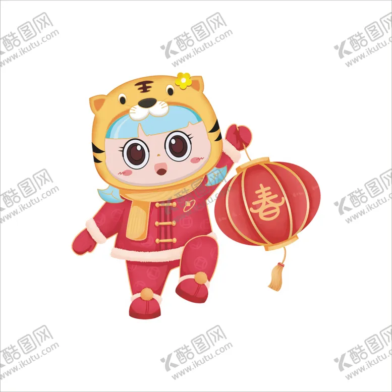 编号：18066402130133478083【酷图网】源文件下载-卡通老虎