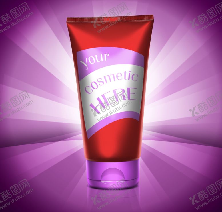 编号：53254710292103268079【酷图网】源文件下载-化妆洗浴用品贴图样机