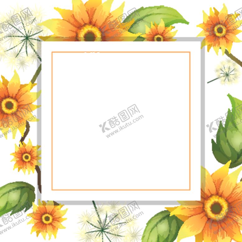 编号：61649209222215012838【酷图网】源文件下载-向日葵背景