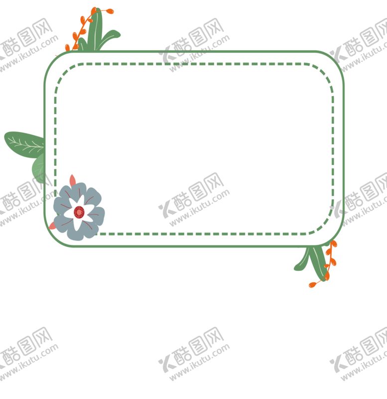 编号：37099905172306599676【酷图网】源文件下载-植物边框