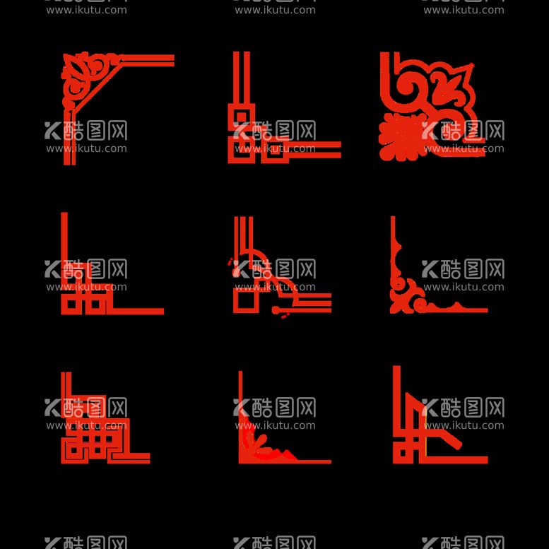 编号：16742809240145407038【酷图网】源文件下载-中式边框