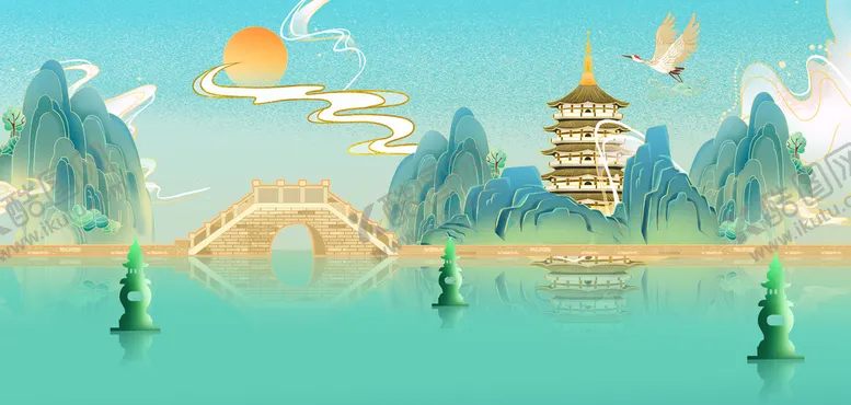 编号：69138710072257533614【酷图网】源文件下载-杭州背景