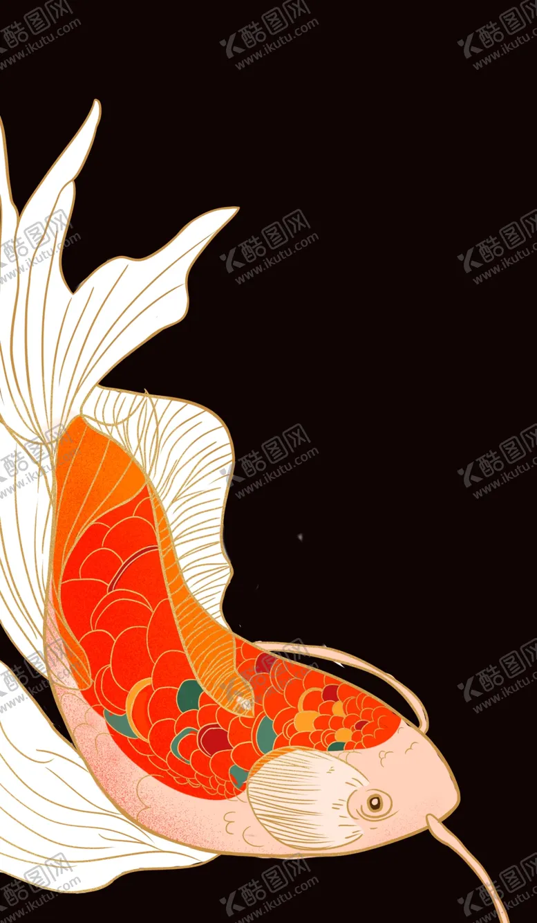 编号：36089910270501344074【酷图网】源文件下载-锦鲤