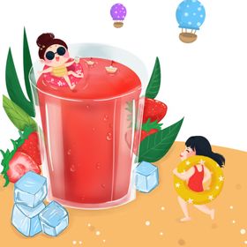 大暑海报大暑素材小暑素材