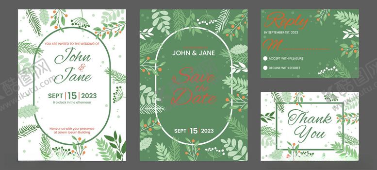 编号：17020804042307489775【酷图网】源文件下载-婚礼邀请函