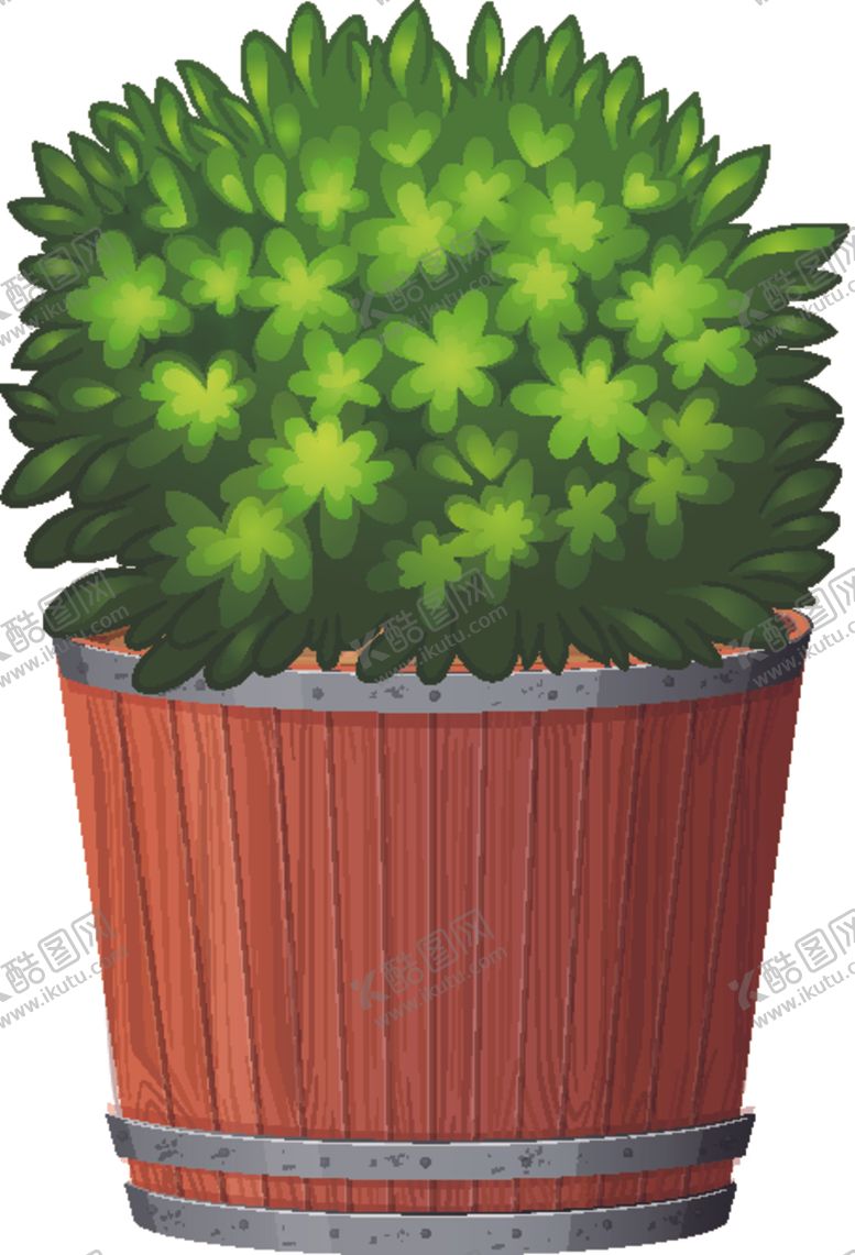 编号：89918410120309577745【酷图网】源文件下载-盆景盆栽