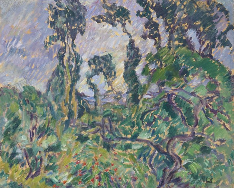 编号：75820009292237149795【酷图网】源文件下载-复古色调田园风景油画