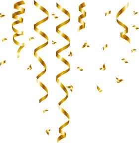 金色飘带