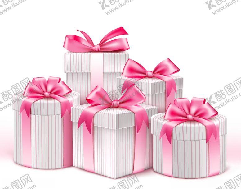 编号：92857710011917004439【酷图网】源文件下载-矢量粉色礼盒