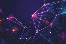 淘宝主图蓝紫流体渐变高贵简洁