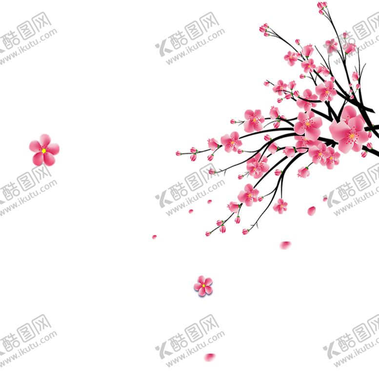 编号：63218009280400099100【酷图网】源文件下载-手绘植物花卉