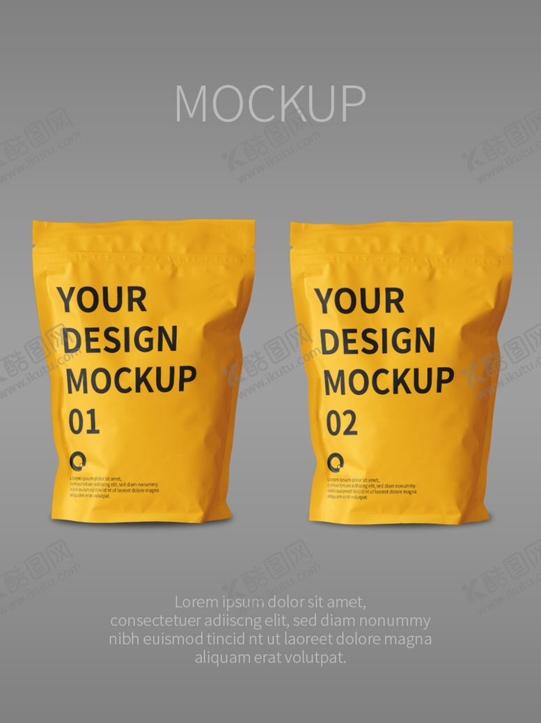 编号：21986009230032577572【酷图网】源文件下载-零食袋包装样机