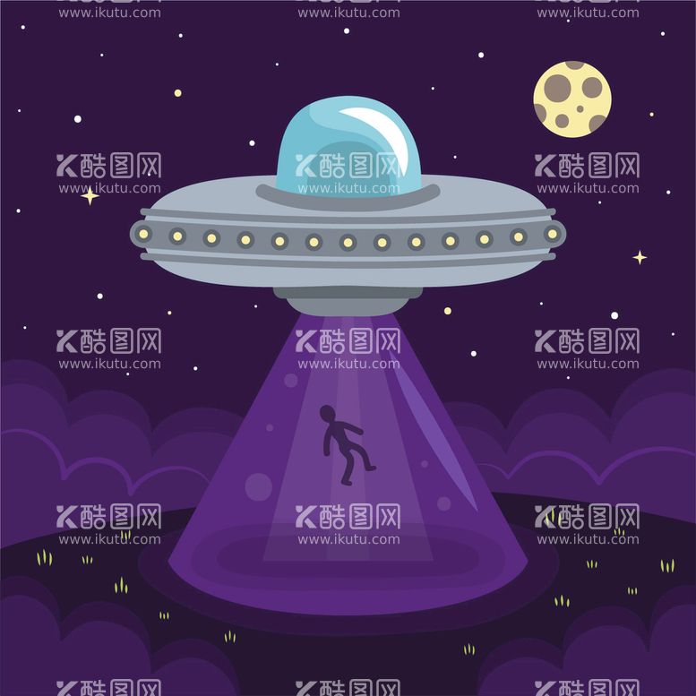 编号：85789511191810325096【酷图网】源文件下载-UFO背景