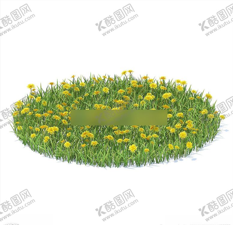 编号：81797304181635031449【酷图网】源文件下载-C4D模型草地草坪