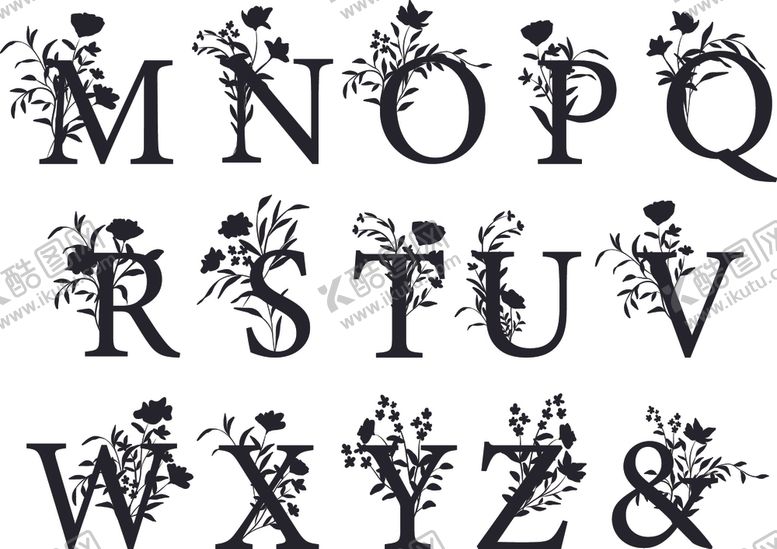 编号：75291710070826283184【酷图网】源文件下载-创意艺术字母