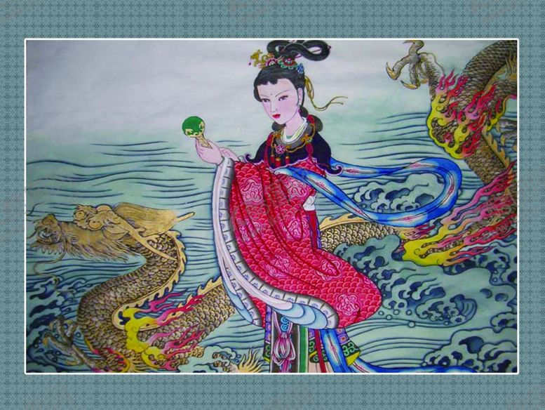 编号：91144701260921037874【酷图网】源文件下载-小龙女中堂画