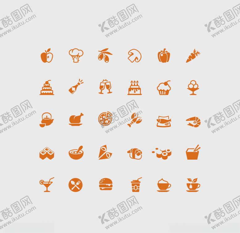 编号：48413609300127471671【酷图网】源文件下载-水果素材图标