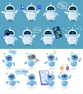 可爱机器人的多样日常