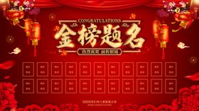 金榜题名海报