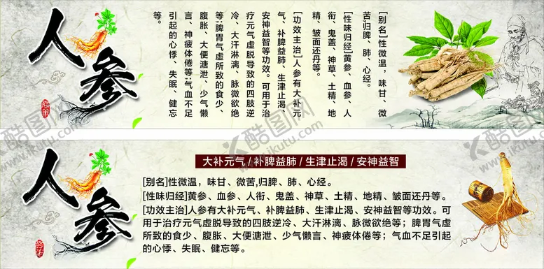 编号：85123712301141254662【酷图网】源文件下载-人参
