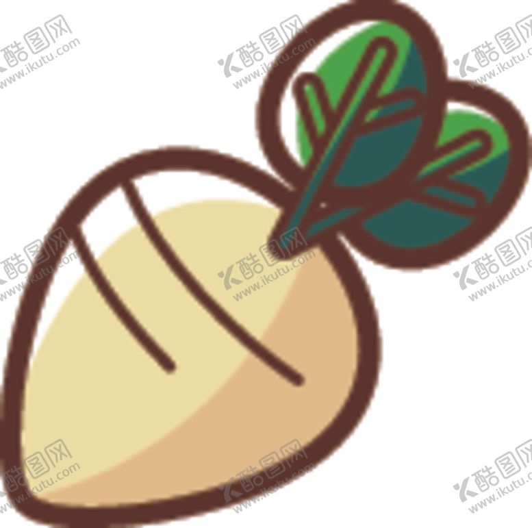 编号：22943610102120369386【酷图网】源文件下载-白萝卜