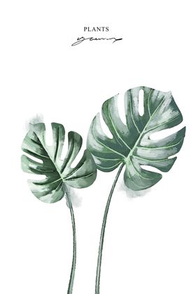 现代简约小清新水彩装饰画