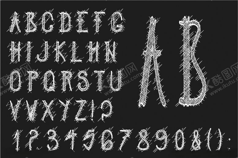 编号：89568609261905572782【酷图网】源文件下载-卡通字母