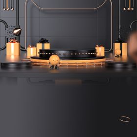 电商立体场景3D设计造型京东首页