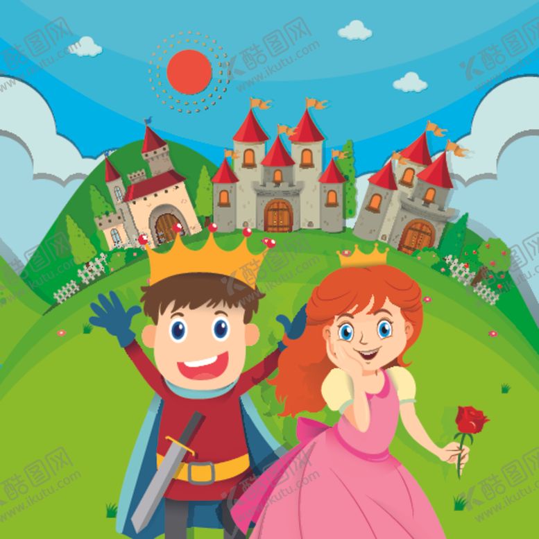 编号：41171810301106305221【酷图网】源文件下载-童话故事插画